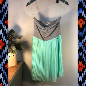 Roxy strapless dress